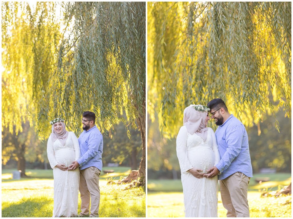 Toronto Maternity Photographer, Websters Falls
