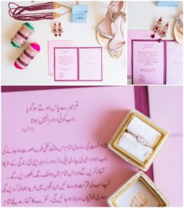 Pakistani wedding invitation