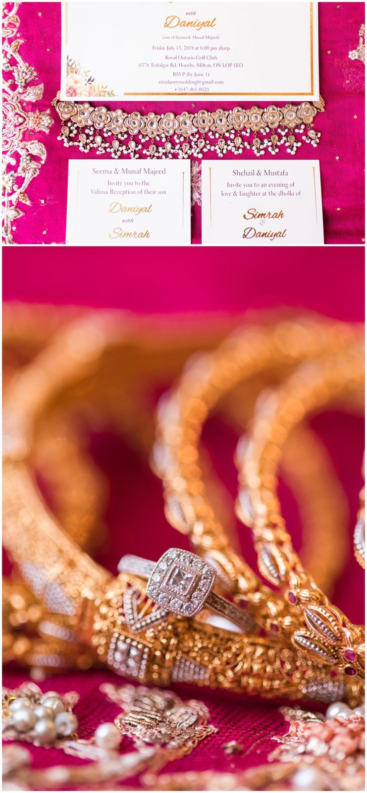 SIMRAH & DANIYAL ROYAL ONTARIO GOLF CLUB PAKISTANI WEDDING • Qurrat A