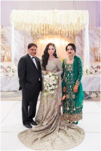 Pakistani Wedding Reception Photos Taken at The Hilton Hotel in Long Island, New York