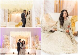 Pakistani Wedding Reception Photos Taken at The Hilton Hotel in Long Island, New York