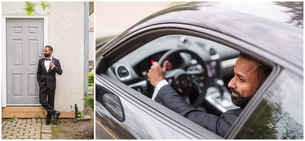 S&F's couple portraits taken at Adamson Estates in Mississauga before their valima reception.