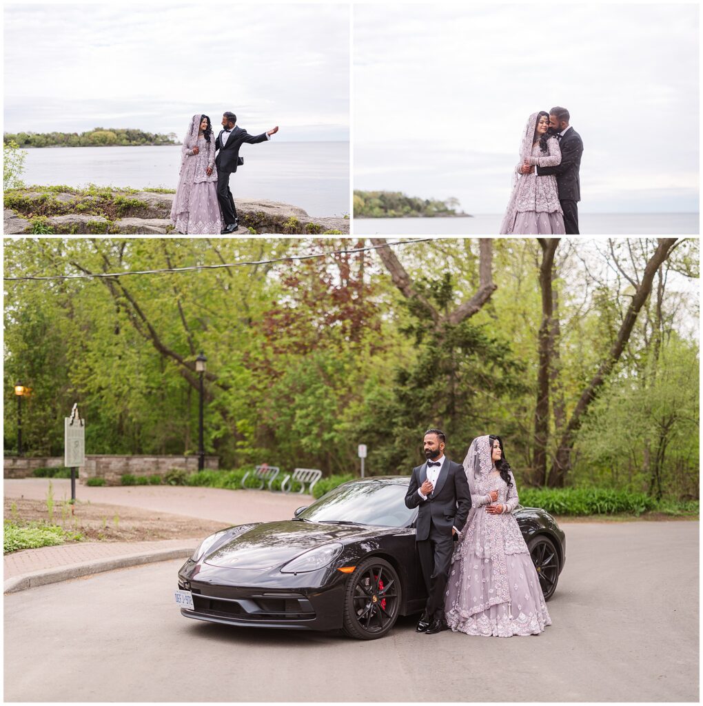 S&F's couple portraits taken at Adamson Estates in Mississauga before their valima reception.