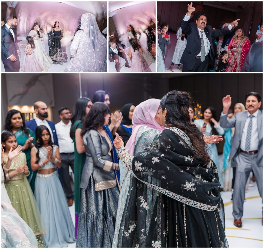 The sweetest dance floor moments at S&F's reception at the Mississauga Convention Centre.