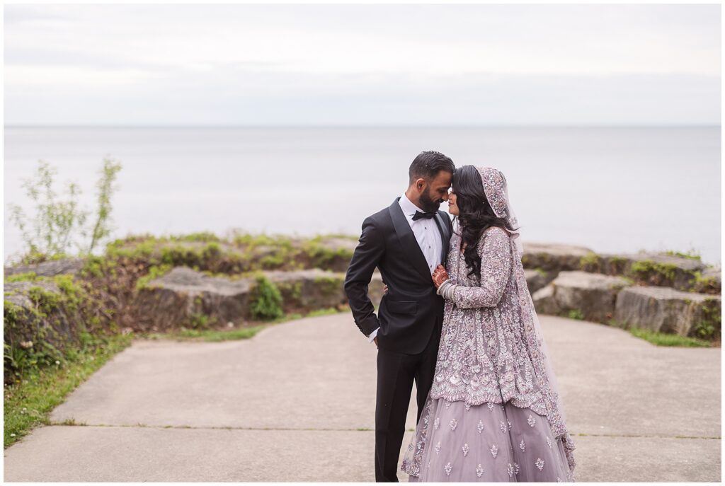 S&F's couple portraits taken at Adamson Estates in Mississauga before their valima reception.
