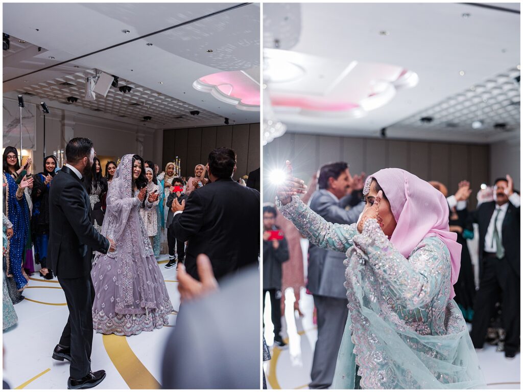 The sweetest dance floor moments at S&F's reception at the Mississauga Convention Centre.
