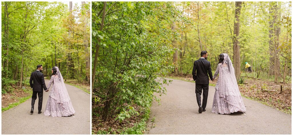 S&F's couple portraits taken at Adamson Estates in Mississauga before their valima reception.