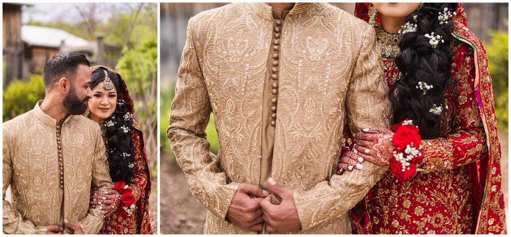 S&F's pre-shendi couple portraits taken at The Riverwood Conservancy in Mississauga