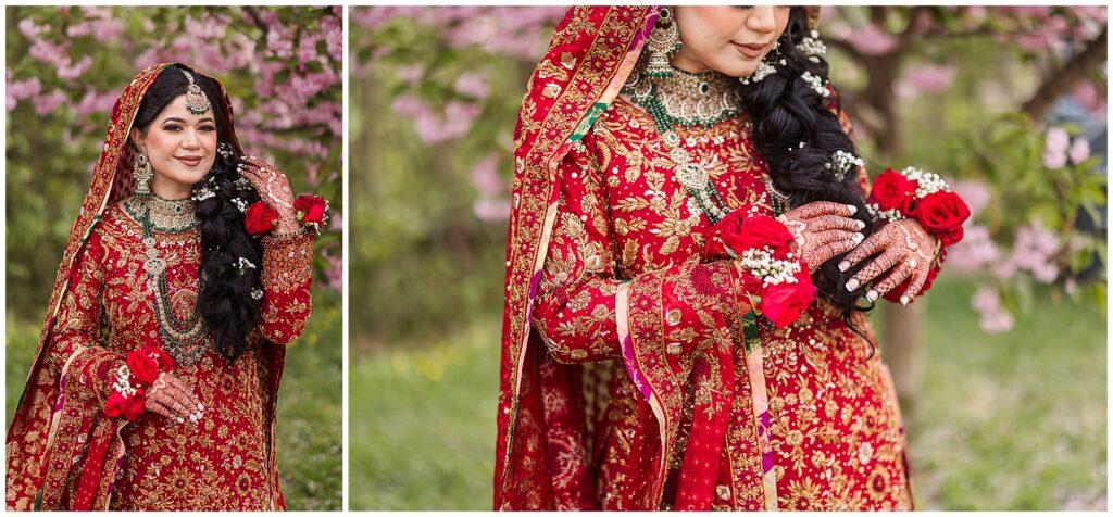 S&F's pre-shendi couple portraits taken at The Riverwood Conservancy in Mississauga