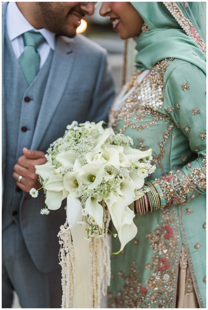 A Pakistani couples photoshoot before their wedding reception