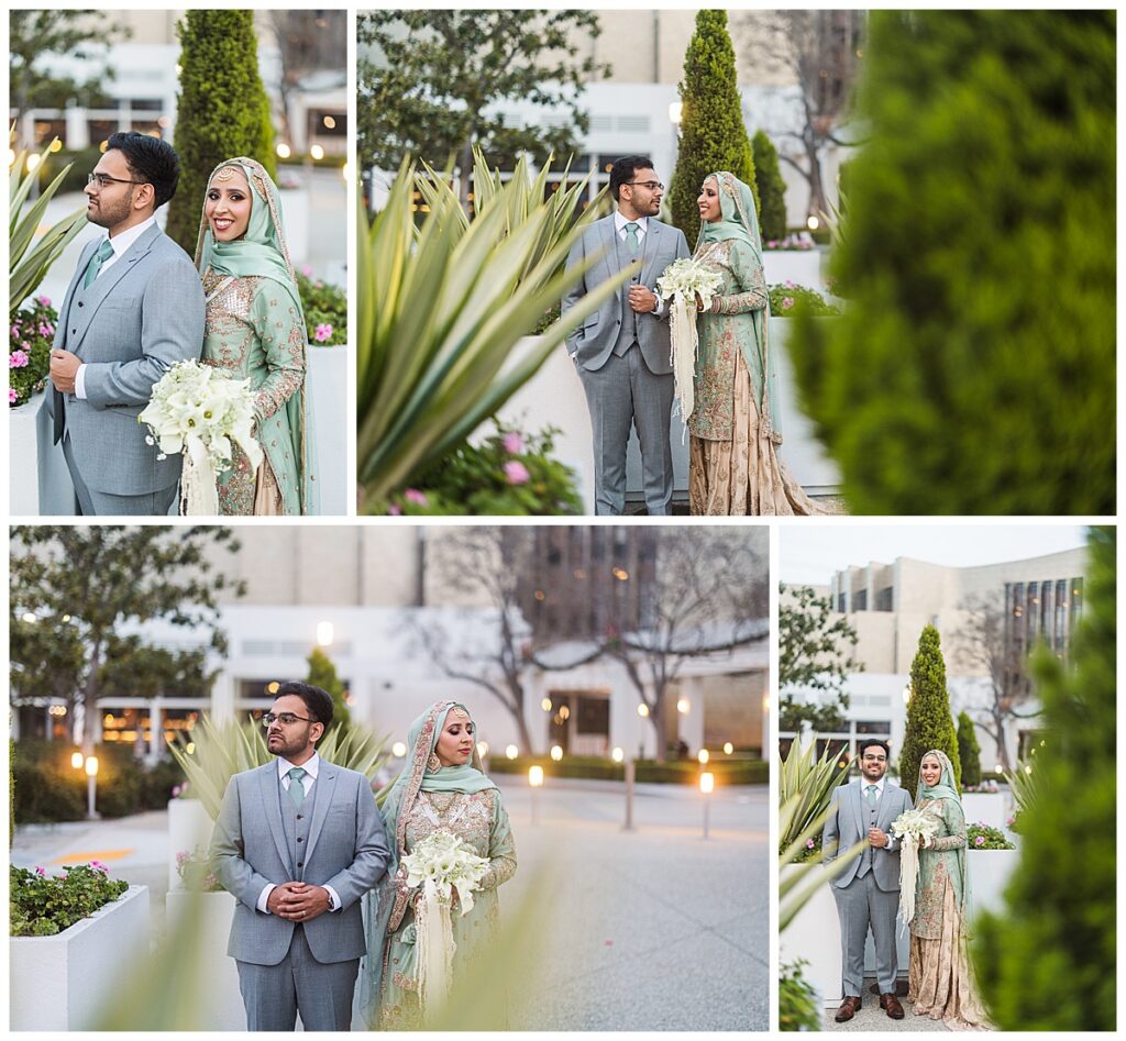 A Pakistani couples photoshoot before their wedding reception